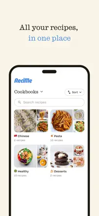 ReciMe : capture d’écran 2 sur 9