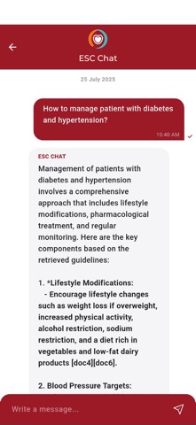 ESC CHAT Screenshot 2 of 3
