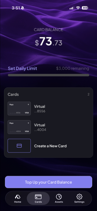 Pays Wallet Screenshot 2 of 5