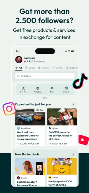 Barter - for Creators screenshot 1
