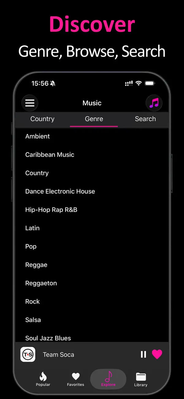 Screenshot #3 pour Musique Radio & Lecteur MP3