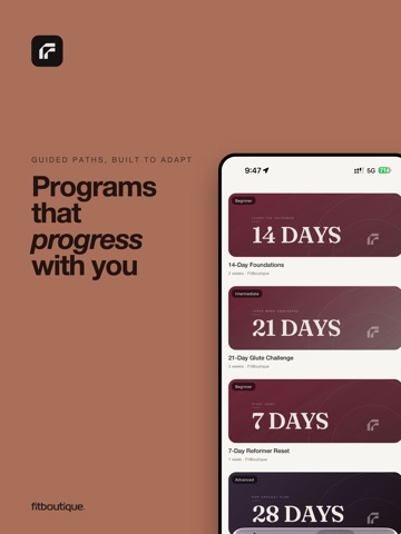 Fit By FitBoutique® iPad screenshot