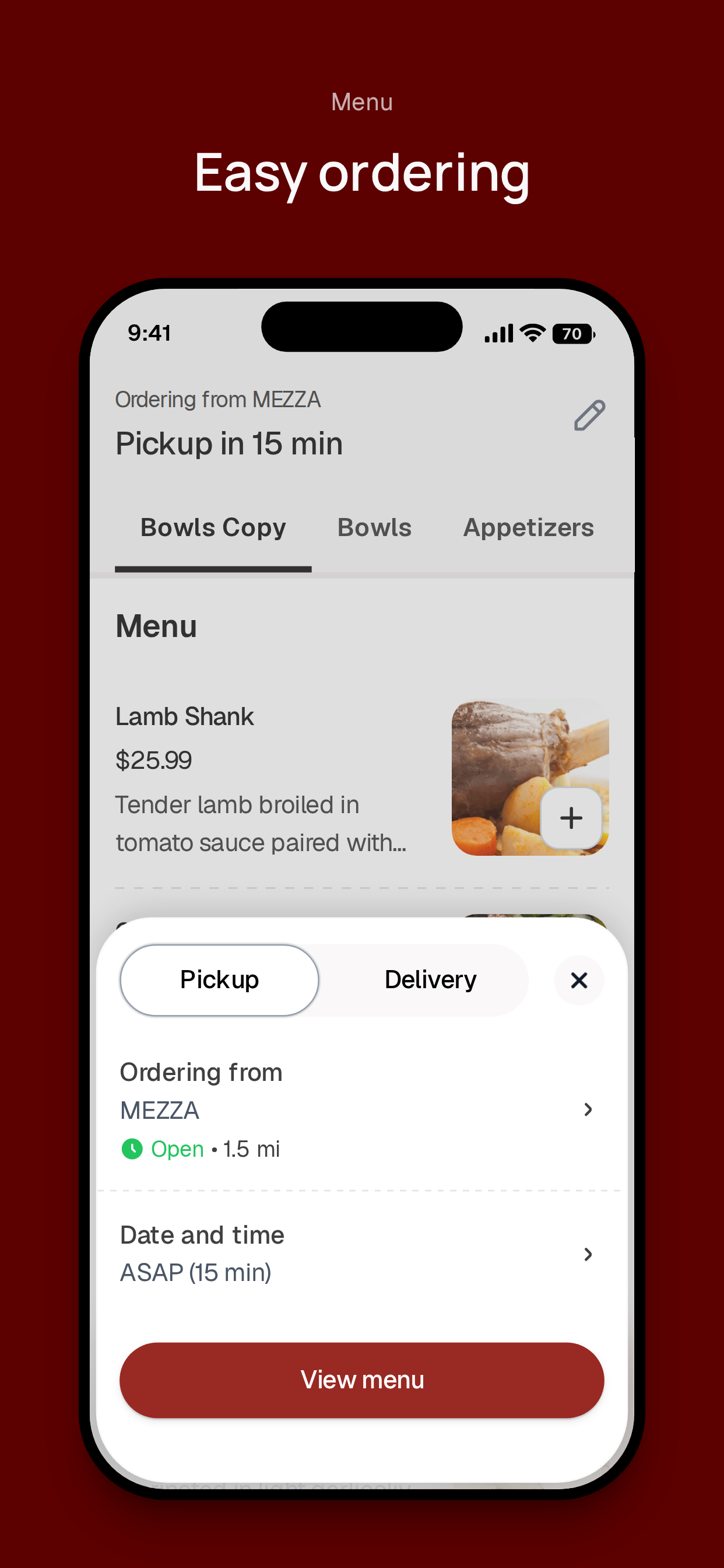 Mezza Mediterranean Grille MI screenshot 3