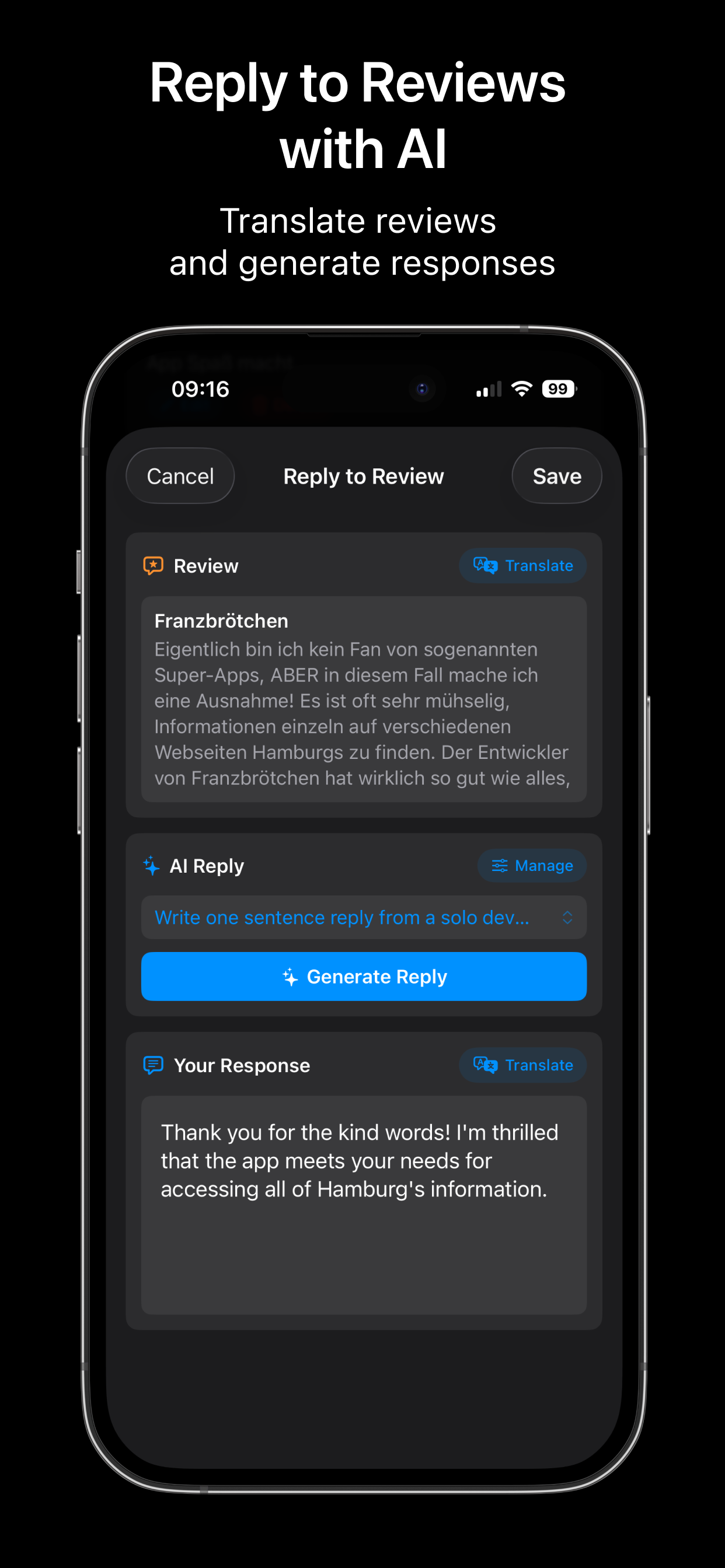 Peek for App Store Connect