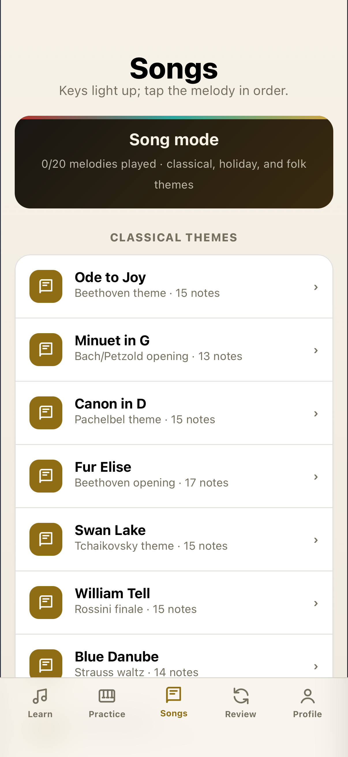 Octave Piano screenshot 4