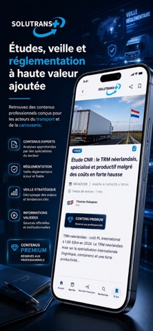 Solutrans + iPhone screenshot