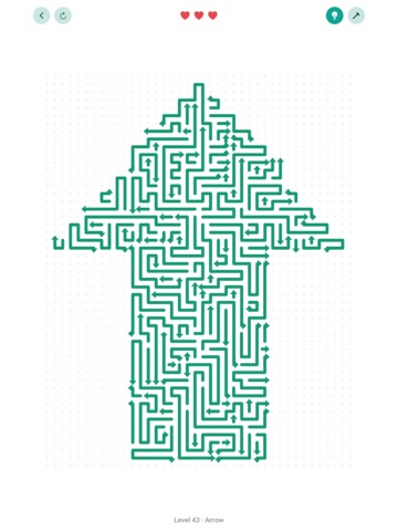 Arrows Puzzle Master iPad screenshot