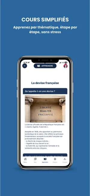 Civic Exam France screenshot 3