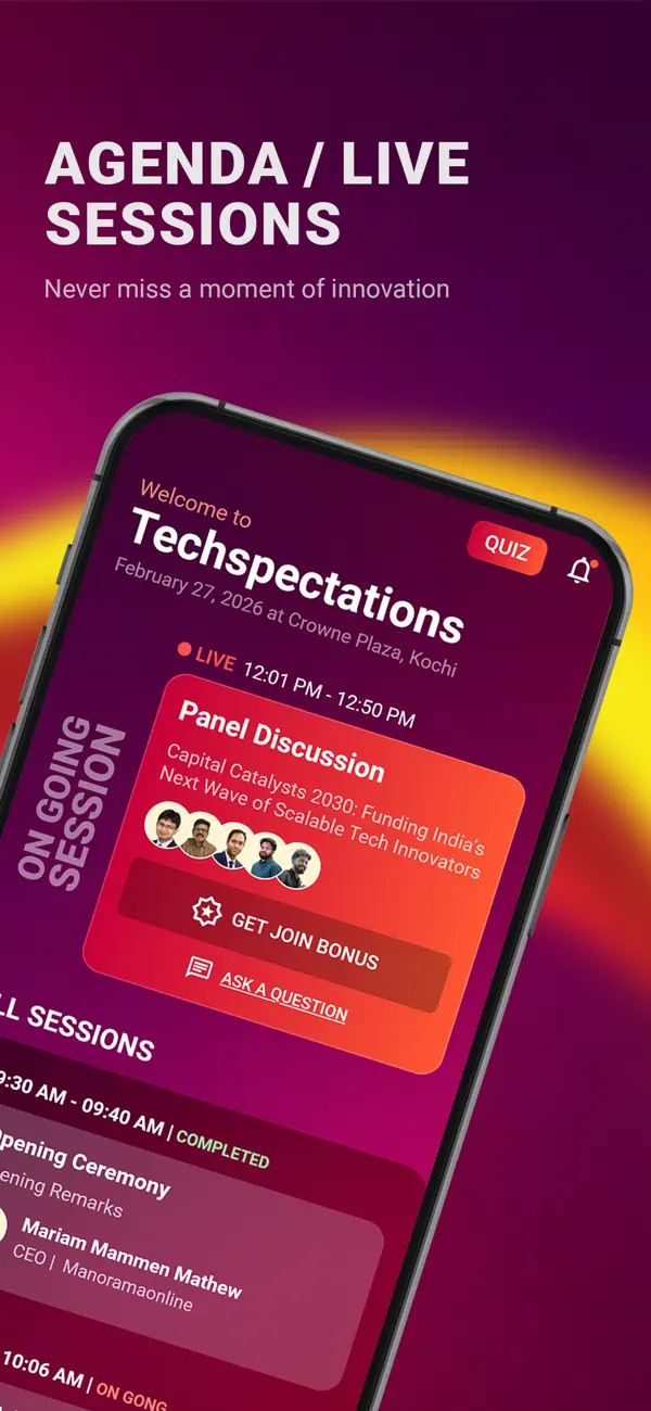 Screenshot #1 pour TECHSPECTATIONS