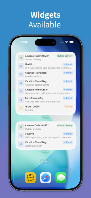 Parcel Plus – Package Tracker Screenshot 6 of 8