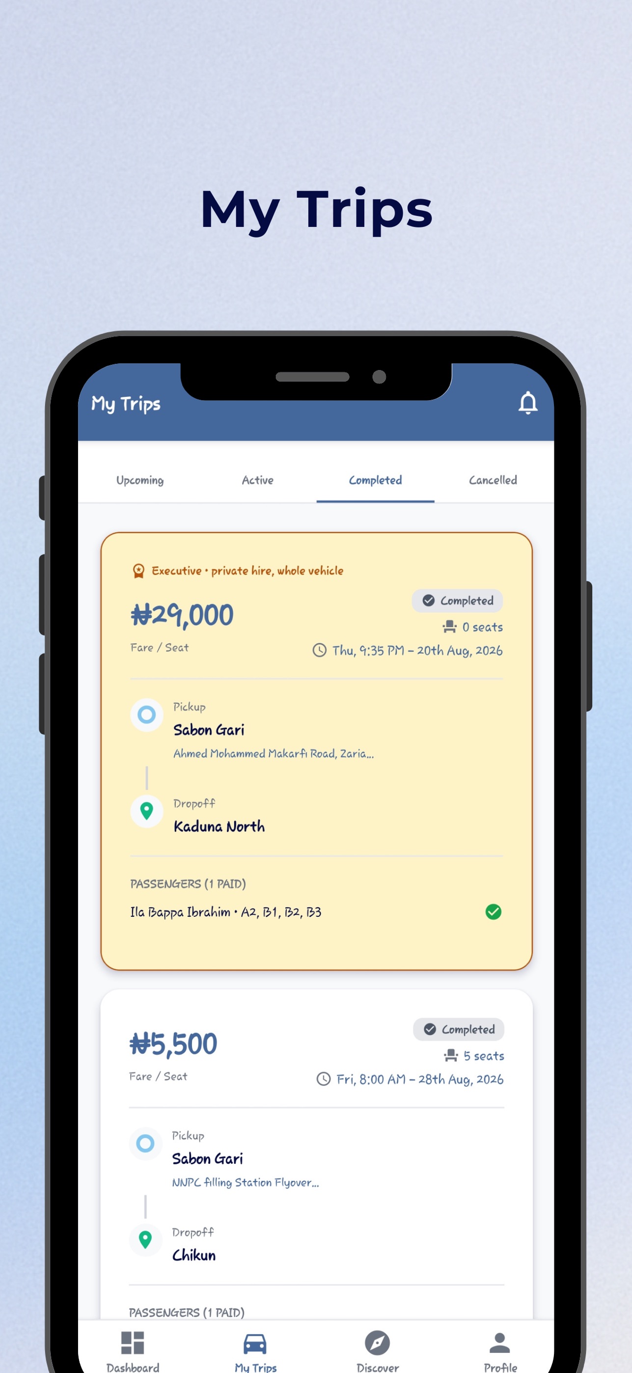 Screenshot 3 of Moobili Driver