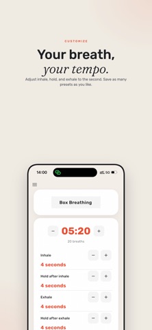 Breathey - Breathing Exercise screenshot