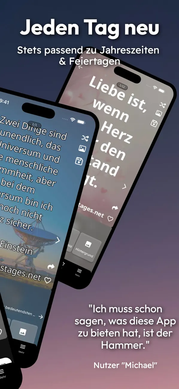 Screenshot #2 pour Zitat des Tages 2027