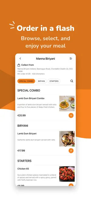 Manna Biriyani screenshot 1