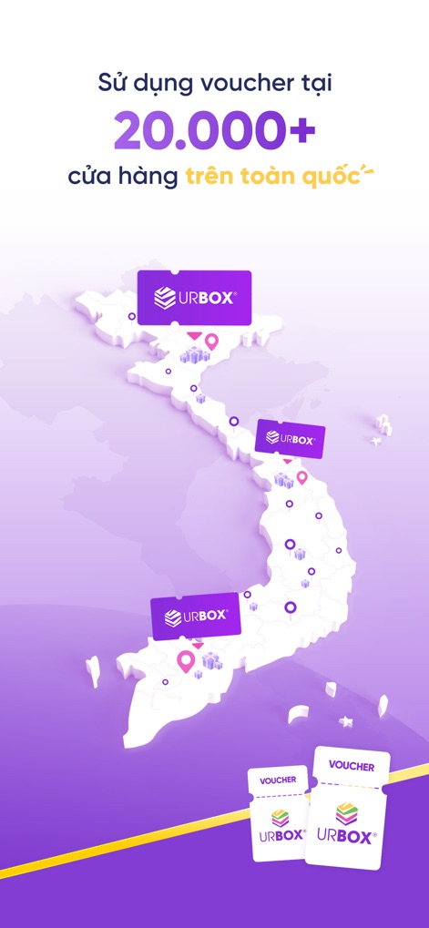 UrBox - This tool provides a visual map indicating widespread store locations, demonstrating the extensive nationwide redemption network available to users.
