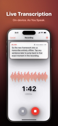 App screenshot