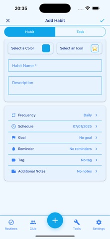 HabitClub - Daily Habit & Task screenshot