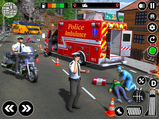 Screenshot #4 pour Ville Ambulance 911 urgence