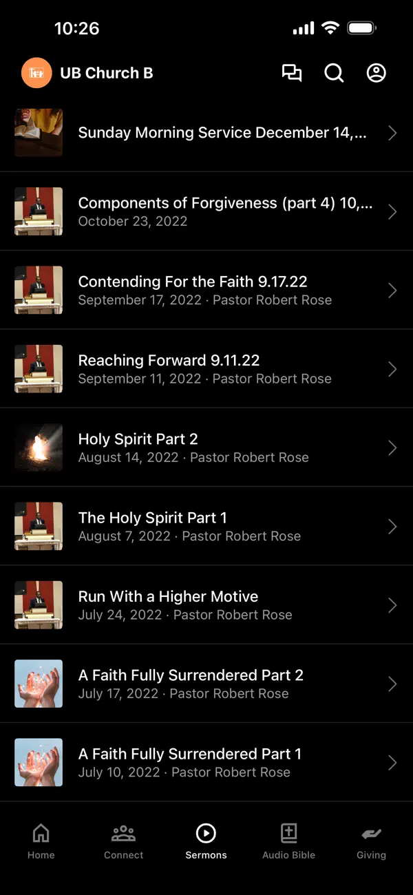 Screenshot #3 pour First UB Church Bronx