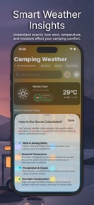 Camping Weather:Forecast, Wind screenshot