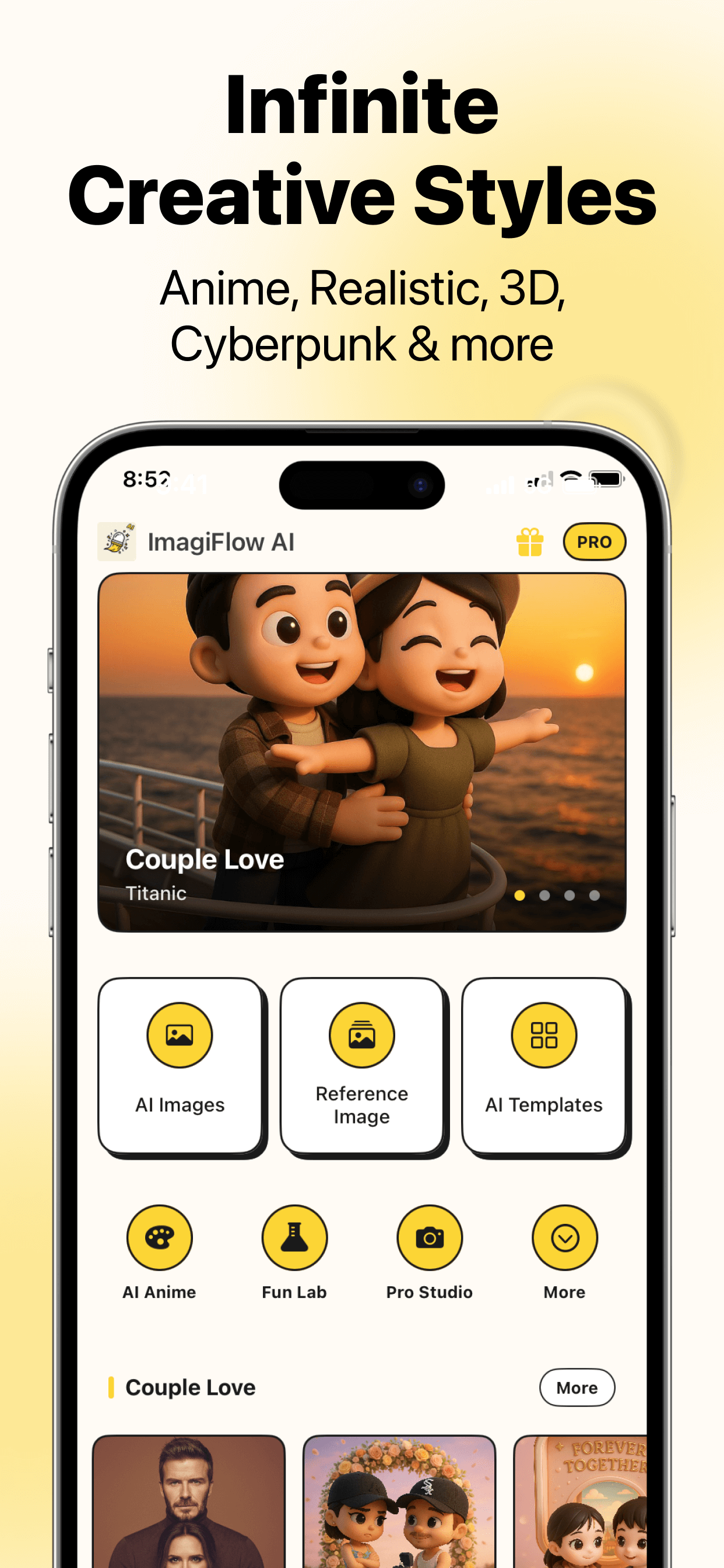 ImagiFlow AI: Art Generator