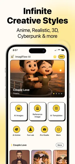 ImagiFlow AI: Art Generator screenshot 3