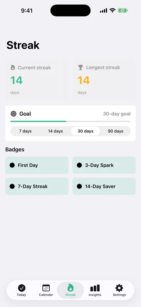 NoSpendDay Mate screenshot 3
