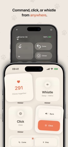 Klicker - The Dog Training App iPhone screenshot