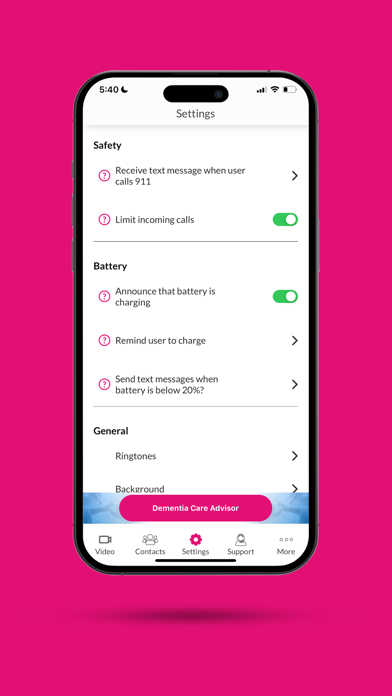 Raz Caregiver Screenshot