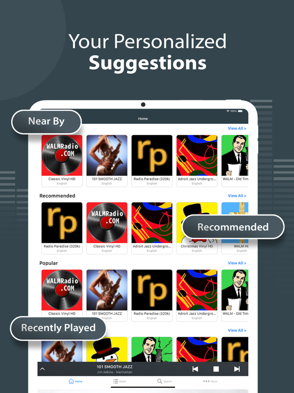 Screenshot #6 pour Radio Tuner - Live FM Stations
