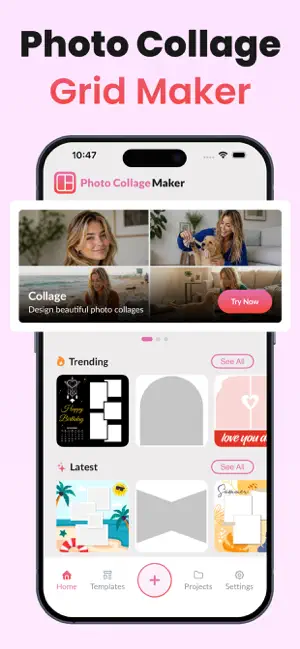 Photo Collage Maker: AI Editor iPhone screenshot 1