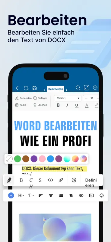 Word Editor: Edit Office Word screenshot 4 of 8