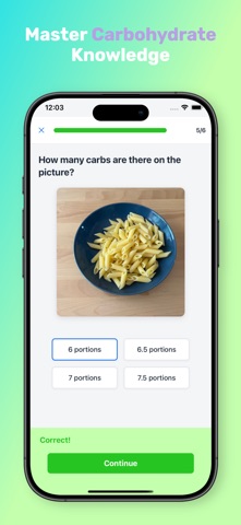 CarbSense: Learn count carbs screenshot