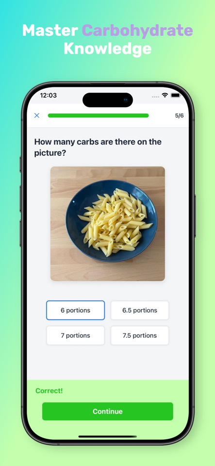 CarbSense: Learn count carbs screenshot 3