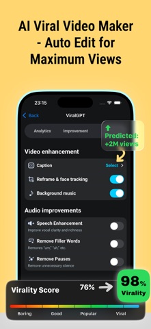 ViralGPT: Go Viral with AI iPhone screenshot