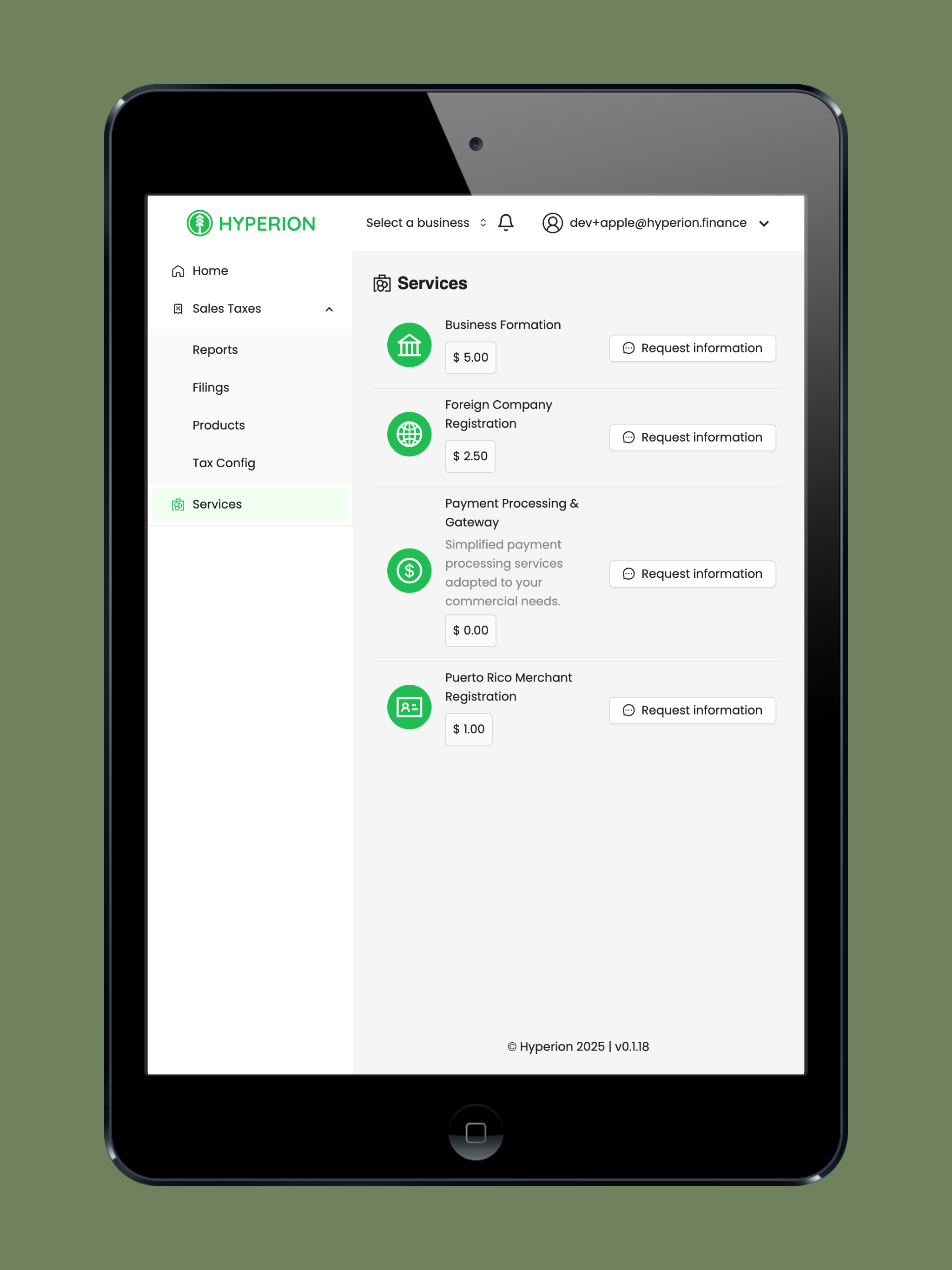 Hyperion Finance screenshot 5