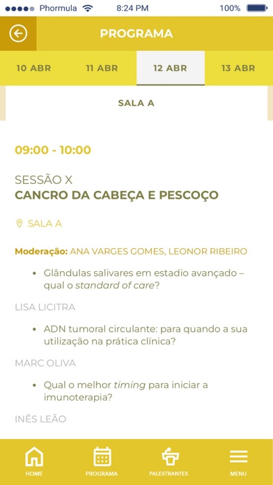 Encontros da Primavera Screenshot
