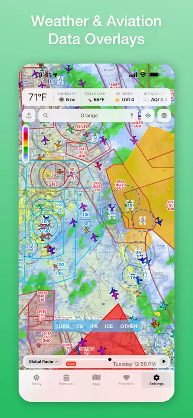 Vortix Pro: Weather Radar Maps screenshot 3