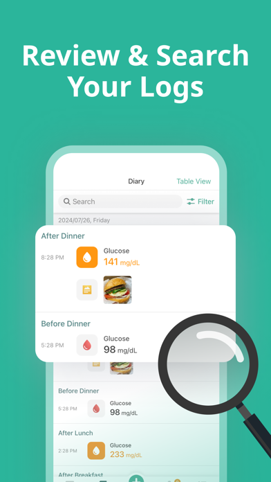 Health2Sync - Diabetes Tracker iPhone screenshot 5 - Medical app