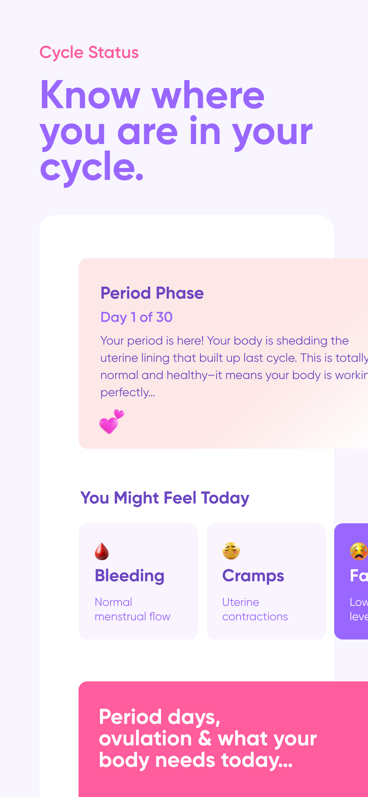 CyclePal: Period Cycle Tracker screenshot 4