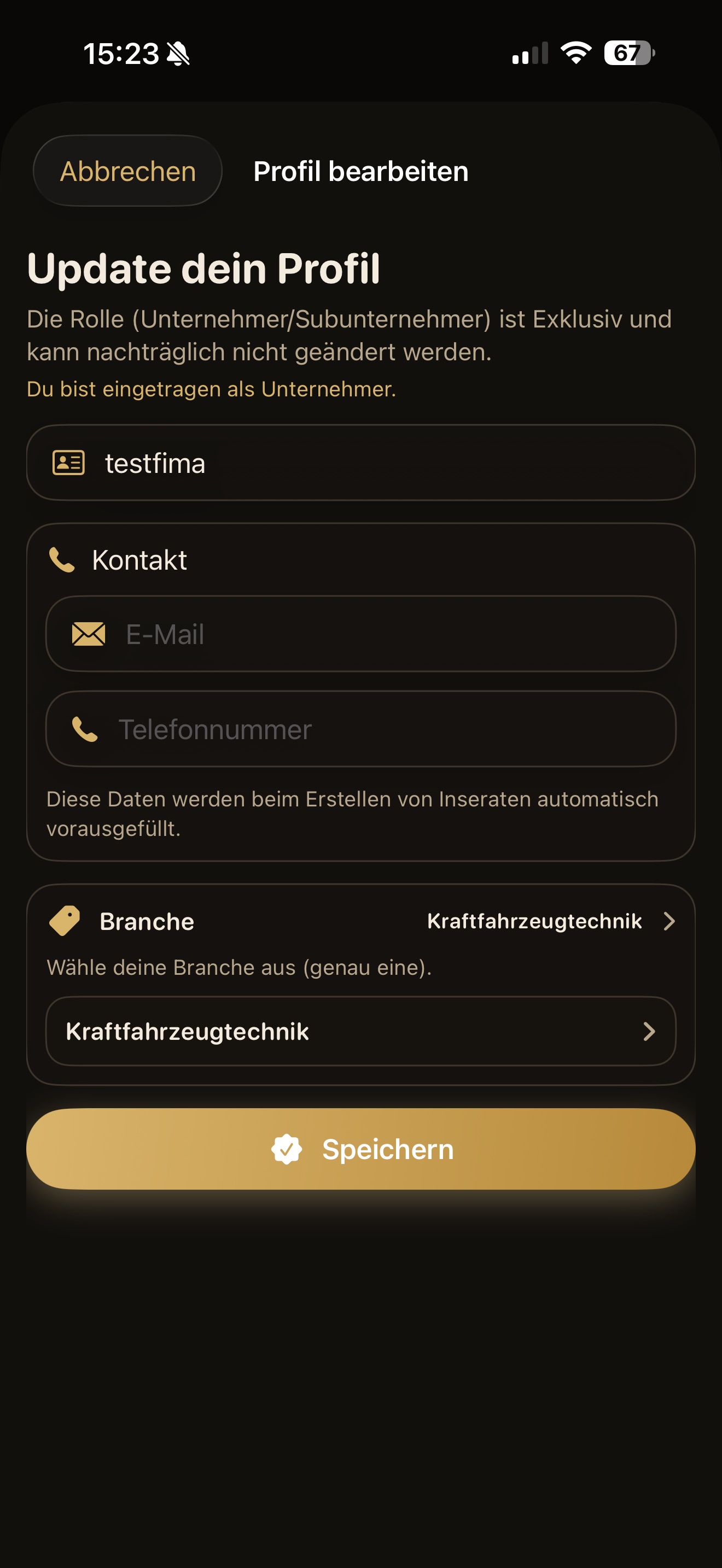 SubWerk - Gewerbe Marktplatz Screenshot