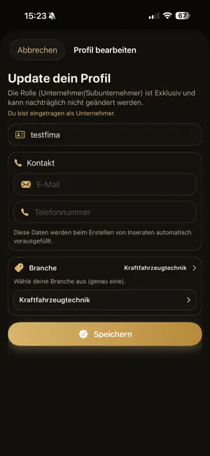 SubWerk - Gewerbe Marktplatz screenshot 3
