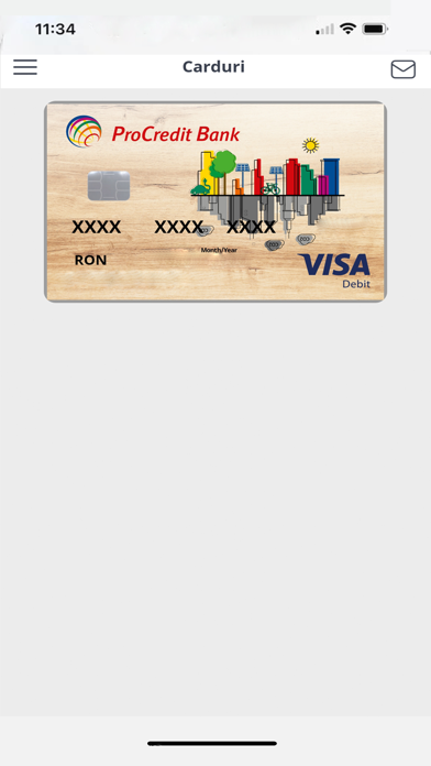 ProCredit m-banking Romania Screenshot