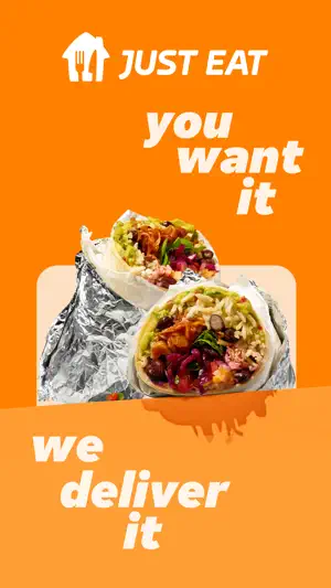 Just Eat: Food and Shops screenshot 1