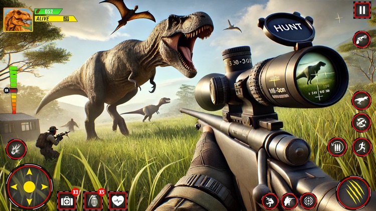 Real Dino Hunting 3D shooting