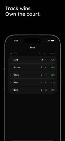 PickleLive: Keep Score iPhone screenshot