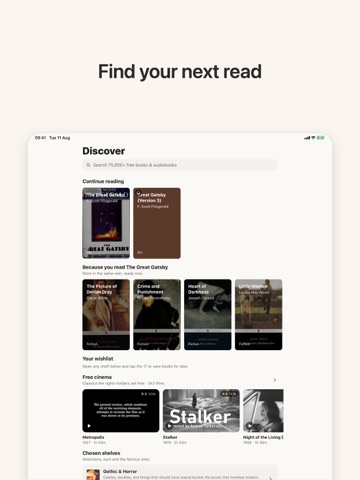 Daily Book: Your Reading Habit iPad screenshot