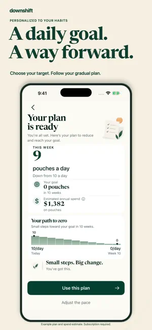 Quit Nicotine – Downshift screenshot 4