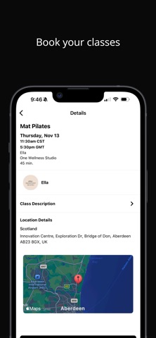 One. Wellness Studios screenshot