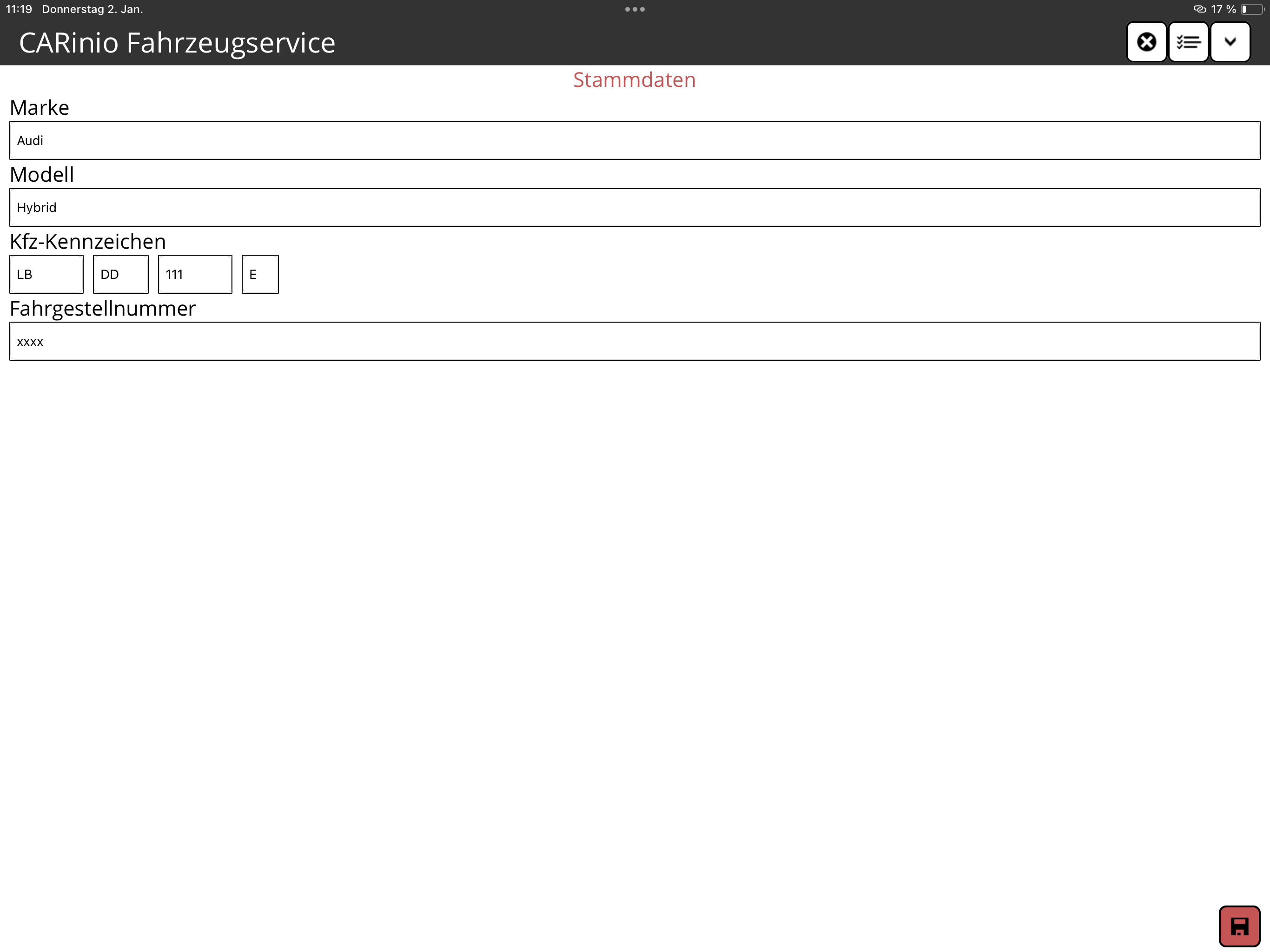 CARinio Fahrzeugservices screenshot 4